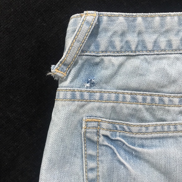 Forever 21 Jean Shorts sz 24 - Picture 7 of 9